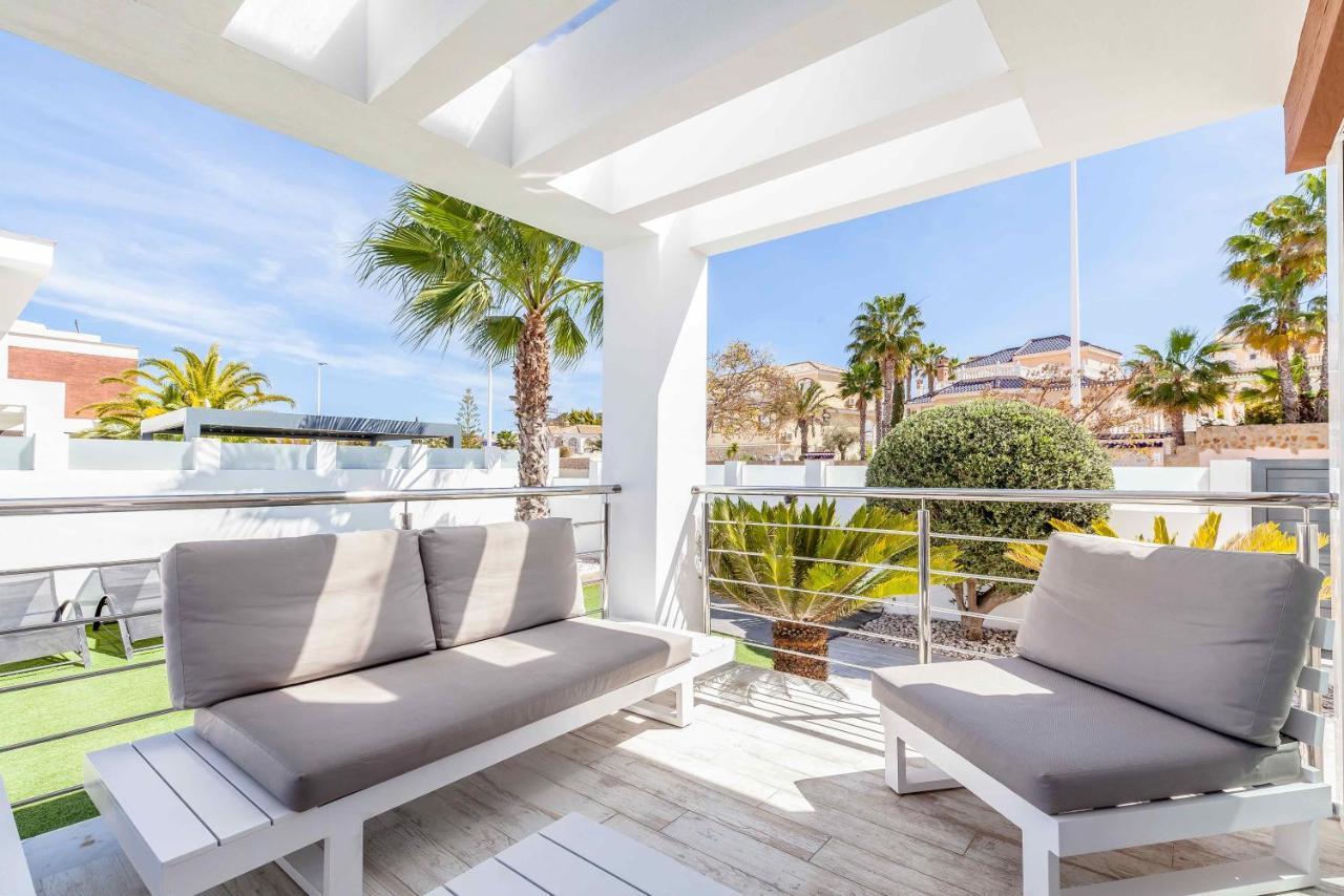Casa Bos Orange Wellness Luxury Entire Villa Jacuzzi & Pool Gran Alacant Near Beach Puerto Marino Exterior foto