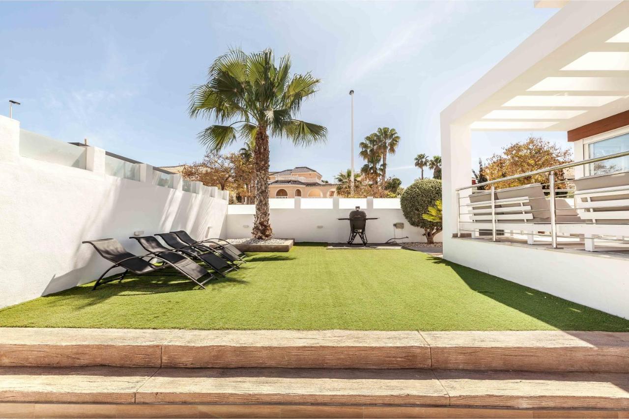 Casa Bos Orange Wellness Luxury Entire Villa Jacuzzi & Pool Gran Alacant Near Beach Puerto Marino Exterior foto