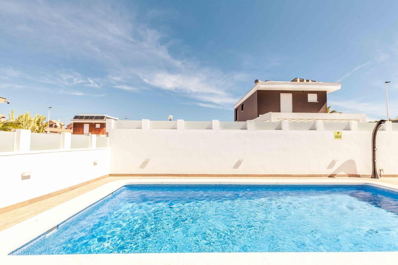 Casa Bos Orange Wellness Luxury Entire Villa Jacuzzi & Pool Gran Alacant Near Beach Puerto Marino Exterior foto