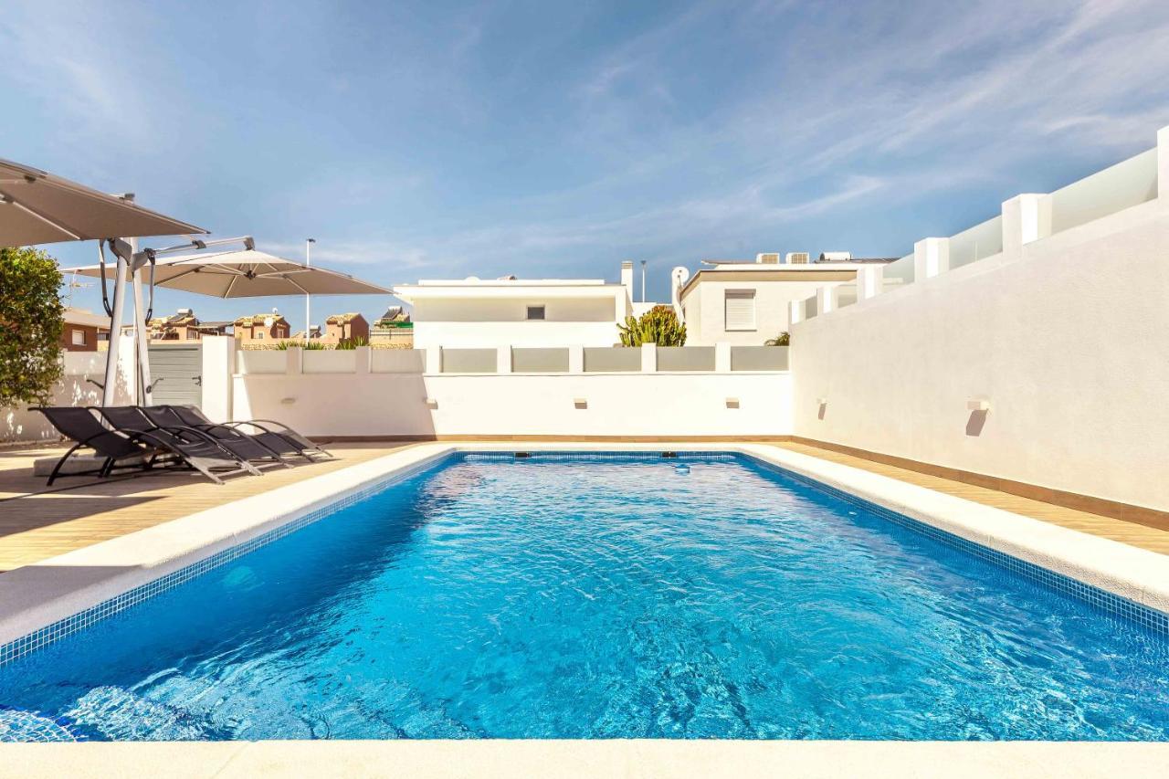 Casa Bos Orange Wellness Luxury Entire Villa Jacuzzi & Pool Gran Alacant Near Beach Puerto Marino Exterior foto