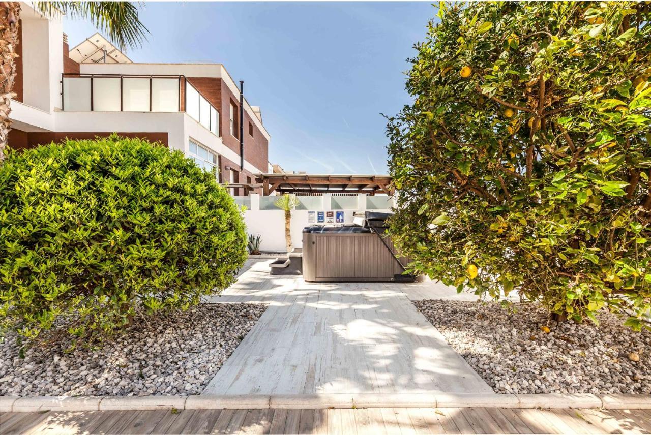 Casa Bos Orange Wellness Luxury Entire Villa Jacuzzi & Pool Gran Alacant Near Beach Puerto Marino Exterior foto